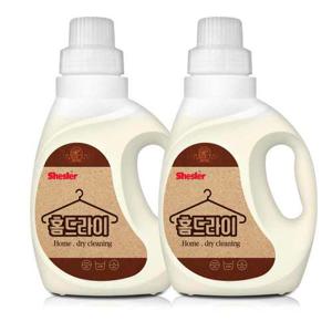 쉬슬러 기능성 세탁세제 홈드라이 650ml 2개