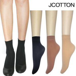 [제이코튼]여자 앵글삭스 두꺼운 발목스타킹 여성양말 부츠양말