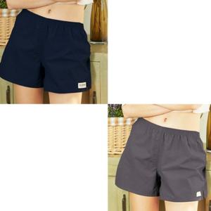 물랑루즈 여성용 파스텔 순면 사각 트렁크 2종 세트 (차콜+네이비)