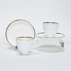 갤러리아_[행남자기] 뉴-골드라인 커피잔세트 4pcs(2인)