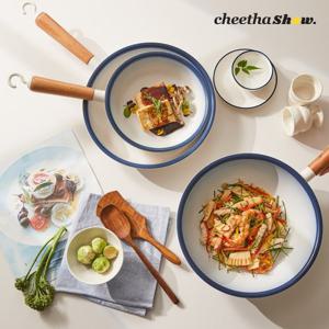 치타쇼 자기플러스팬 3종 세트 (프라이팬20+26+웍팬26) 인덕션 하이라이트 가스레인지