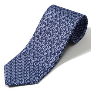 [페라가모] 간치니 패턴 35 0814 02 757976 실크 넥타이