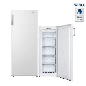 [위니아] 소형 가정용 냉동고 155리터 화이트 LFZU14BW(A) 선반식/서랍식 수납공간 /