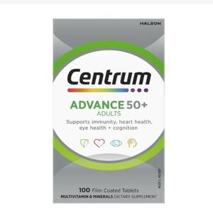 센트룸 실버 어드밴스 멀티비타민 50+(50세이상)100정