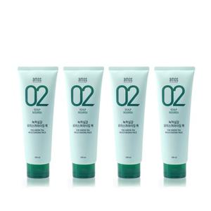 아모스 녹차실감 인텐시브 모이스처 팩 250ml 4개