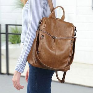 [드레스허그]드레스허그 소가죽 수입 백팩