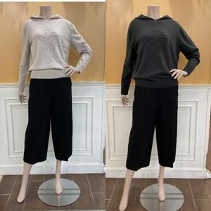 BCBG M백화점 후디 로고니트 모 100% 후드니트 B4C8K418