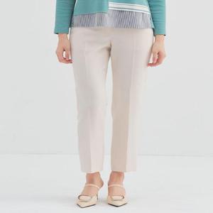 [올포유][올포유] [모델착장] 여성 뒷밴드 솔리드일자 팬츠 ALPTM1231-102