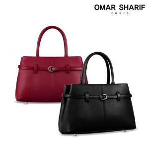 [오마샤리프] 천연소가죽 여성 토트백 겸 크로스백 OS1116