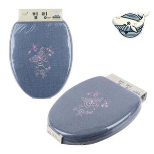 아크릴 패턴 변기커버 실행 쿠션 편안한 대형 (WFGS8PE)