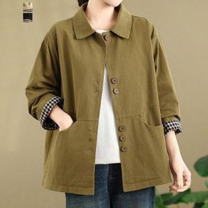 [퀸이즈] [~88까지]볼디 심플 라인 어반 체크 포인트 3컬러 무드 자켓