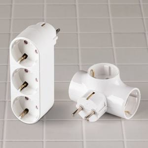 국산 플라이토 선없는 3구 멀티탭 어댑터 모음전