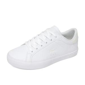 라코스테 파워코트 225 1 J 여성 스니커즈 운동화 신발 화이트 750SUJ0018-65T