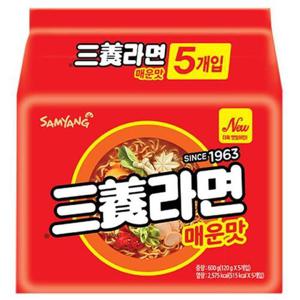 [삼양][삼양] 삼양 삼양라면매운맛120g 20개입 (37505137)