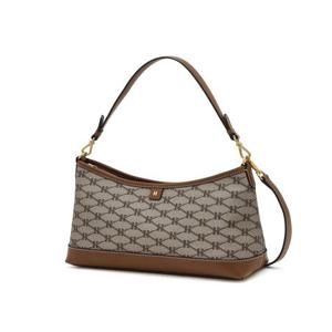 헤지스 액세서리 여성 그레이 로고패턴 가죽 숄더백  (WIBA5E823G2)