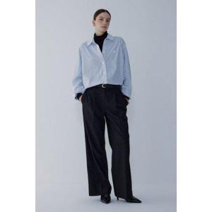 갤러리아_[보브][26봄]엠브로이더리 스트라이프 셔츠(7156160001)