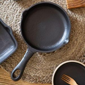 주물 무쇠주물 원형 후라이팬 소형 12cm 프라이팬