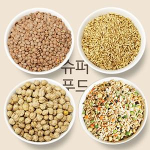 [푸드마인]최신 귀리쌀 800gx2봉+병아리콩 800gx2봉+렌틸콩 800gx2봉 혼합곡