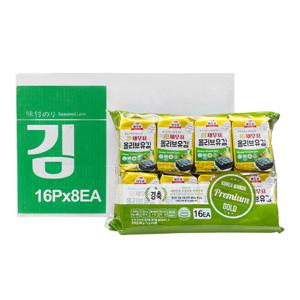 새우표 완도 올리브유 도시락김 5g x 128봉