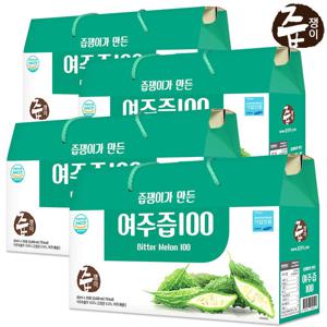 즙쟁이 여주즙  4박스 120포
