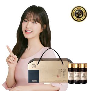 [농협홍삼 한삼인] 국내산 산삼 산삼배양근 골드 100mlx10병 / 선물용