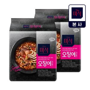 [더미식] 오징어라면 (130g*8개입)