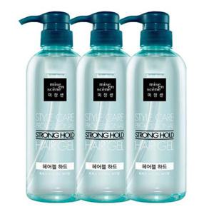 [미쟝센]미쟝센 스타일케어 스트롱 헤어젤 하드 500ml x3 /대용량