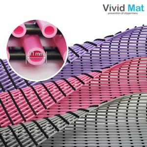 [비비드매트] NEW 욕실 미끄럼 낙상방지 물빠짐매트 점보형 (120x250cm)