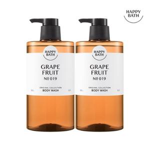 해피바스 오리지널컬렉션 자몽 바디워시 910G 2입