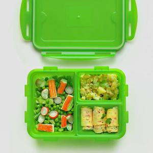 미라클 신선용기 칸칸 나눔반찬통 1.2L (WFIX1S7)