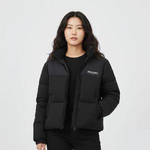 [디스커버리]여성 반슬리 크롭 RDS 고프코어 다운 숏패딩 DWDJ8D046