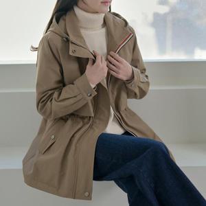 [로즈미] [55~77] 유멜 퍼 후드 야상점퍼