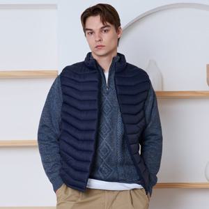 [파라고나] 베이직 웰론 경량 패딩 조끼 D24V402