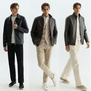 [헤스티지]26SS 남성 비즈 양가죽 자켓