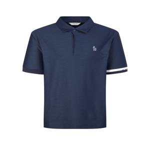 헤지스 골프 남성 [스테디셀러] 네이비 로고장식 반팔폴로티셔츠 (WPTS5B331N2)