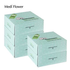 메디플라워 엠보싱 소프트 코튼 퍼프 300매x5개