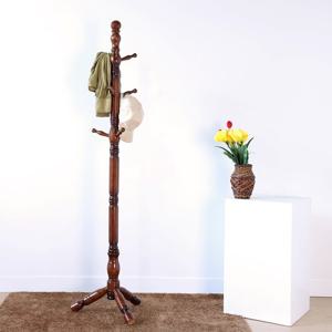 유코스 로또 원목 스탠딩 행거 조립식 스탠드옷걸이