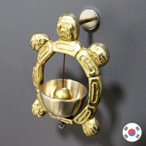 거북이 황동주물 현관문종 도어벨 HDB-1136