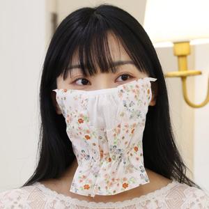 [루즈루나] 아리나 숨쉬기 편한 얼굴 햇빛 가리개 여름 자외선차단 마스크