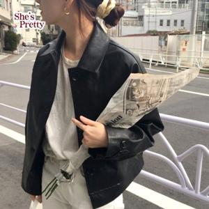 [쉬즈프리티] 바이엘레더스타일쟈켓