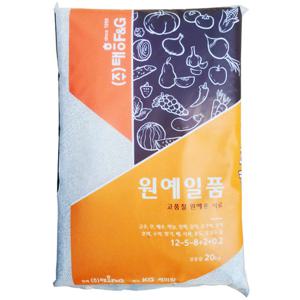 원예일품 20kg .고품질 원예 범용 복합 알 비료 채소 과수 추비 생육 영양제.