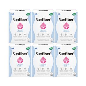 셀렉스 썬화이버 리뉴얼 당솔브 스틱 6박스(6.25gX60포) (총 60일분)