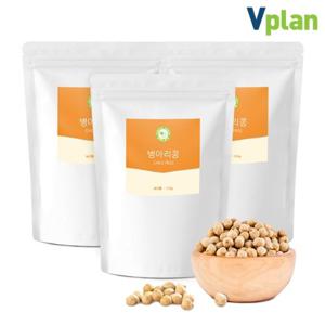 브이플랜 병아리콩 간식 샐러드 이집트콩 칙피 1.5kgX3개 병아리콩밥