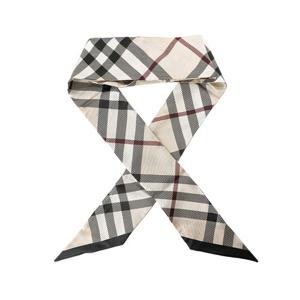 [버버리] 25FW (LG VTG RVS SILK 8095831) 여성 체크 스카프