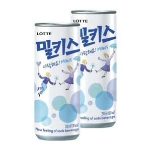 [롯데]롯데 밀키스 250ml x60캔 무배 (9142713)
