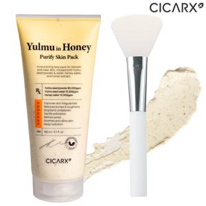 (단품/대용량 180ml) 시카알엑스 율무인허니 퓨리파이 스킨팩 1개+스파출라 1개