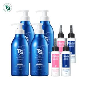 뉴 TS쿨샴푸 500g*4개+실키부스터 100g*2개+쿨링부스터 100g*2개