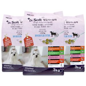닥터소프트 양고기+감자 전견용 3kgx3개 +계란찜 1박스 랜덤 증정