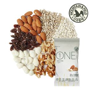 [산과들에] 하루견과 원데이라이트 20gx100봉