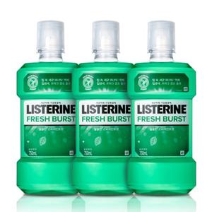 리스테린 후레쉬 버스트 750ml x 3개